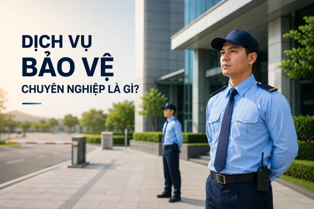 Dịch Vụ Bảo Vệ Chuyên Nghiệp Là Gì?