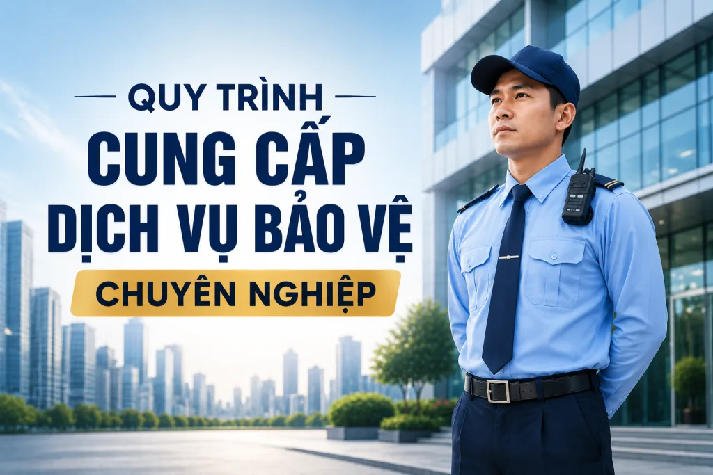 Quy Trình Cung Cấp Dịch Vụ Bảo Vệ Chuyên Nghiệp